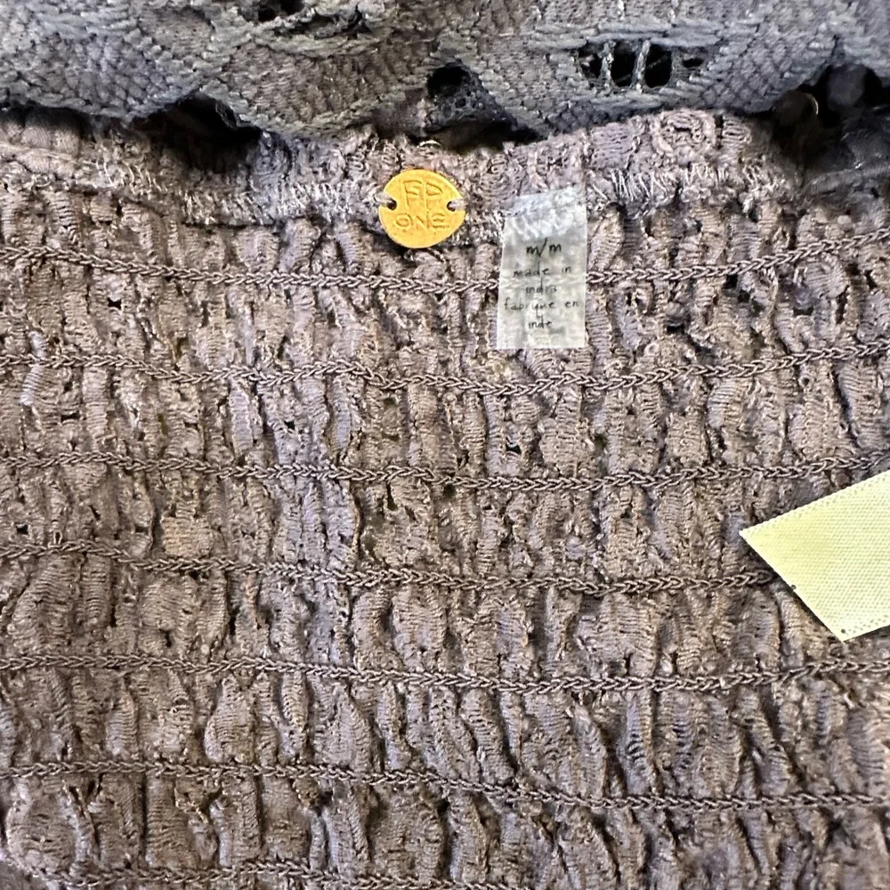 Free People Lavender Lace Blouse - Picture 5 of 5